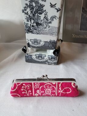 Vera Bradley Vintage Kiss-Lock Coin Purse